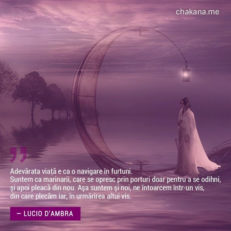 Adevărata viață - D'ambra
