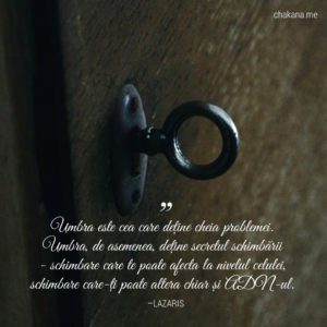 Umbra - secretul schimbării Umbra - secretul schimbării