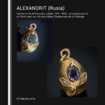 Pandant Faberge cu Alexandrit