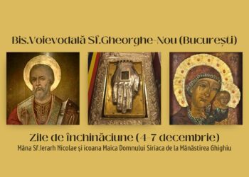 Rugăciuni la Mâna Sf.Ierarh Nicolae și icoana Maica Domnului Siriaca de la Mănăstirea Ghighiu