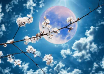 Luna Florilor, supranume pentru Luna Plină din mai
