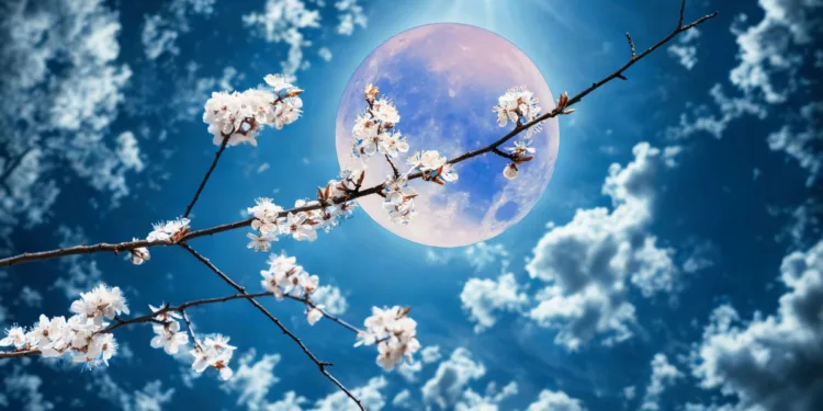 Luna Florilor, supranume pentru Luna Plină din mai